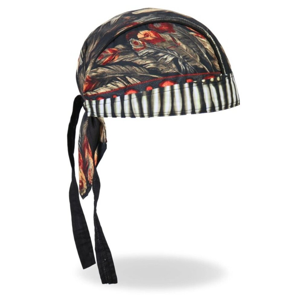 Hot Leathers Native American Headdress Premium Lightweight Headwrap HWH1065 - Picture 3 of 5